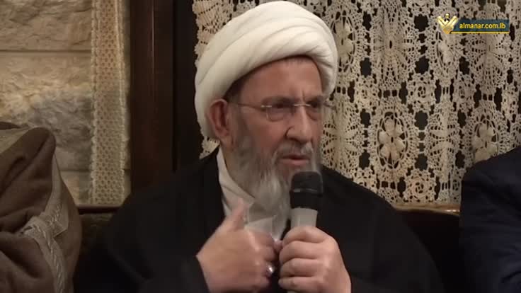 Head of Hezbollah Juridical Committee Sheikh Mohammad Yazbek 
